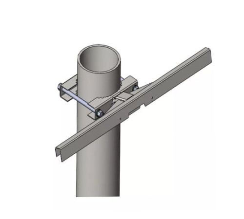 Крепления трубопроводов к металлическим колоннам в Полоцке