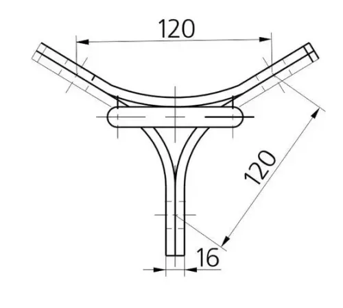 Коромысла типа КТ3-7-1 в Полоцке для ЛЭП