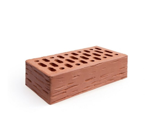 Облицовочные керамические пустотелые рифленые кирпичи в Полоцке