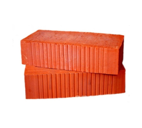Облицовочные силикатные рифленые еврокирпичи в Полоцке