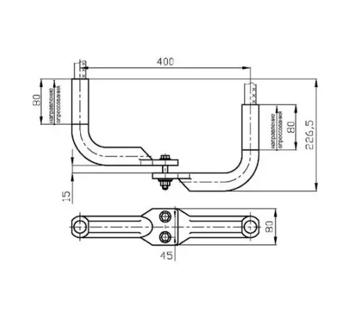 Аппаратные зажимы типа 2А2А для ЛЭП в Полоцке