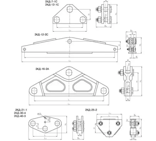 Коромысла типа 2К для ЛЭП в Полоцке с доставкой по Беларуси