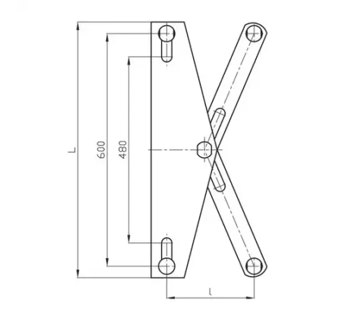 Коромысла типа 2КЛ для ЛЭП в Полоцке