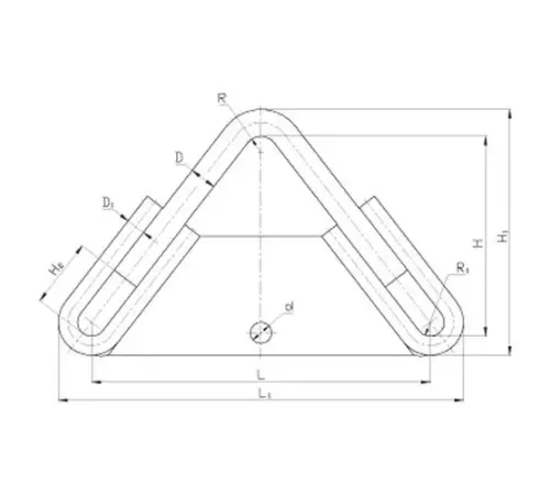Коромысла типа 2КУ для ЛЭП в Полоцке
