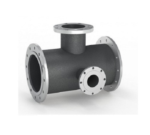 Тройники фланцевые с пожарной подставкой чугунные в Полоцке