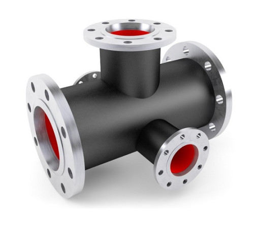 Кресты фланцевые с пожарной подставкой чугунные в Полоцке