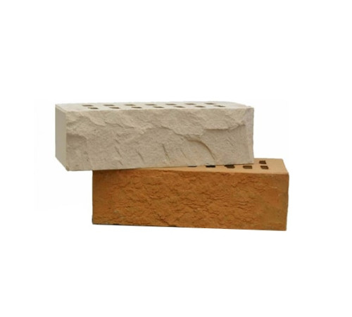 Облицовочные силикатные пустотелые рельефные еврокирпичи в Полоцке