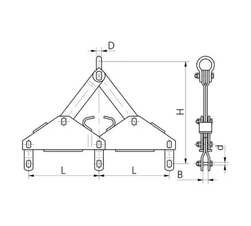 Коромысла типа 3КБ для ЛЭП в Полоцке