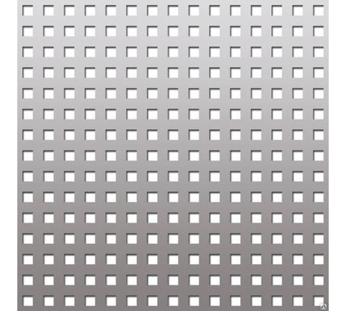 Перфорированные листы Qg с квадратными отверстиями 1х2м в Полоцке