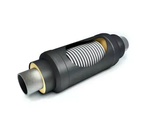 Сильфонные компенсаторы в ППУ изоляции в Полоцке