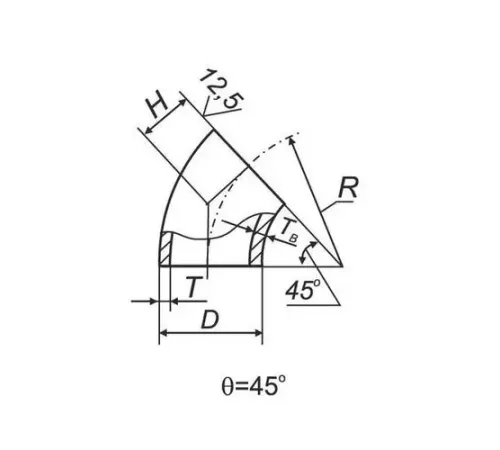 Отводы 45° в ВУС изоляции в Полоцке с доставкой по Беларуси