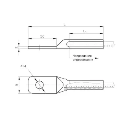 Аппаратные зажимы типа А1М в Полоцке для ЛЭП