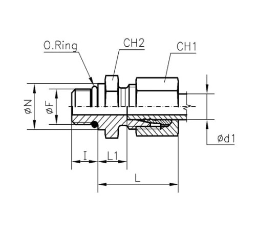 Штуцеры ввертные UNF с уплотнением в Полоцке