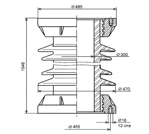 Армированные покрышки ПВЭ для элегазовых выключателей в Полоцке
