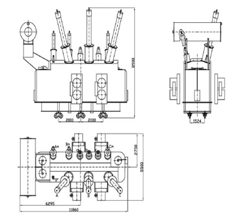 Силовые автотрансформаторы 220-500 кВ в Полоцке