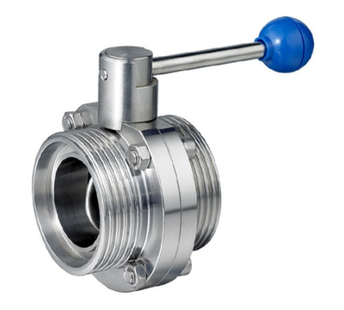 Дисковые краны бабочка резьба-сварка в Полоцке