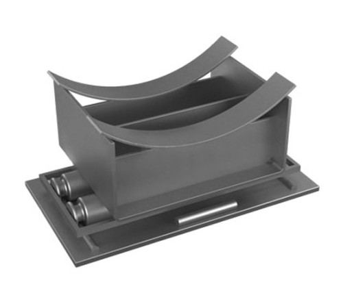 Двухкатковые опоры для трубопроводов в Полоцке