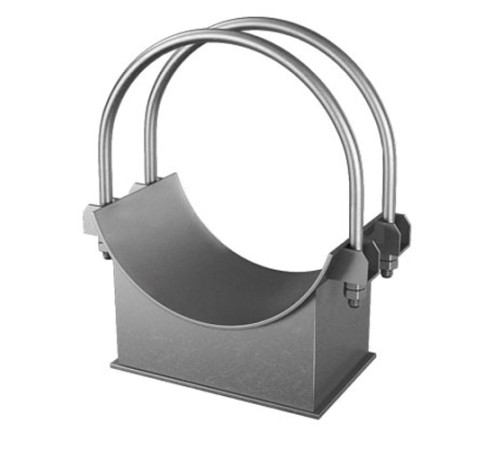 Двуххомутовые скользящие опоры для труб в Полоцке