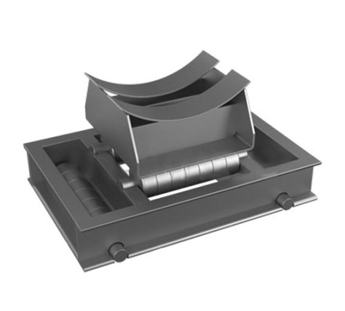 Катковые двухъярусные опоры для труб в Полоцке