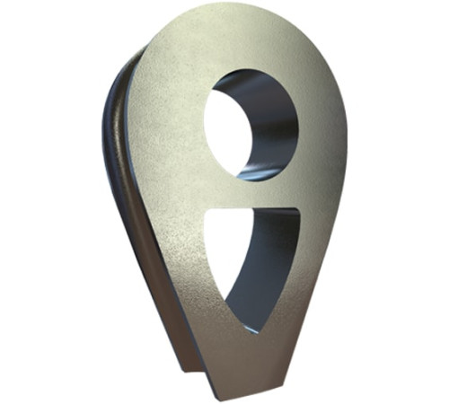 Коуши DIN 3091 стальные в Полоцке для канатов