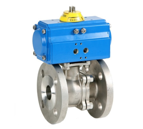 Шаровые фланцевые краны с приводом в Полоцке для юрлиц