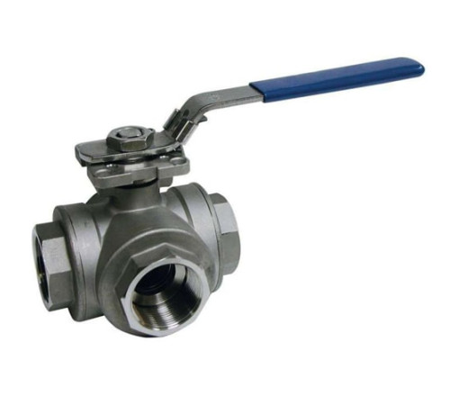 Трехходовые шаровые муфтовые краны AISI в Полоцке