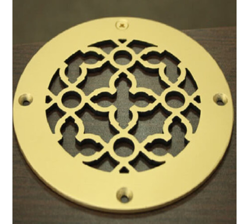 Латунные круглые решетки в Полоцке для юридических лиц