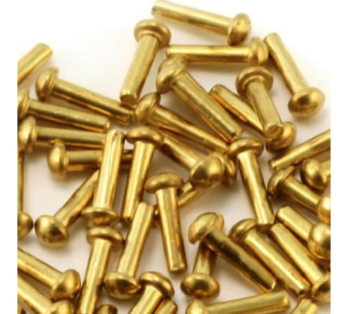 Латунные заклепки с полукруглой головкой в Полоцке