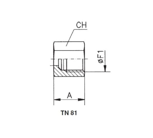 Накидные гайки TN81 и врезные кольца TN88 в Полоцке