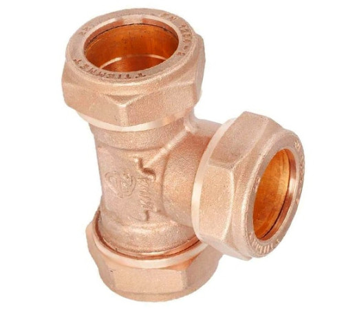 Медные обжимные тройники в Полоцке с доставкой по Беларуси