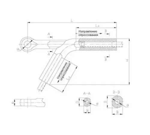 Натяжные прессуемые зажимы НАСУС в Полоцке