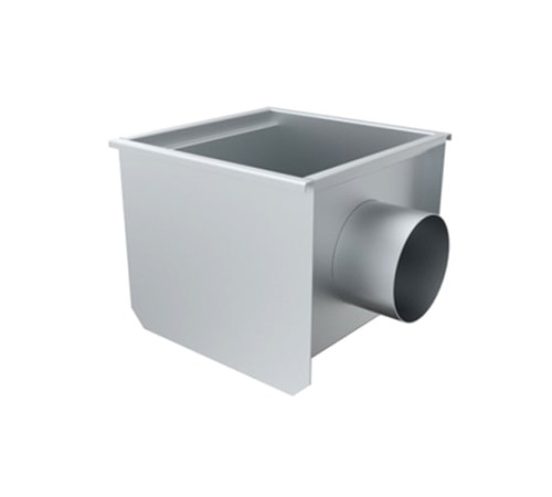 Нержавеющие трапы прямоугольные с горизонтальным выпуском в Полоцке