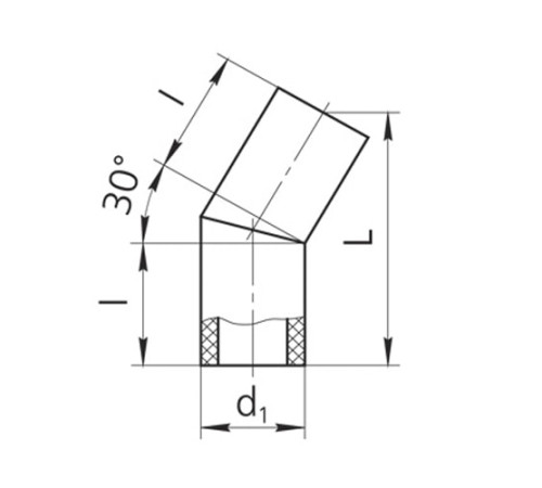 Оболочки на теплоизоляционные отводы 30° в Полоцке