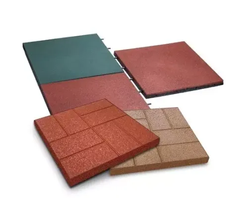 Резиновые плитки для покрытия в Полоцке