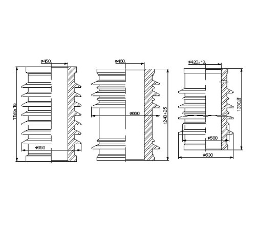 Покрышки для трансформаторов напряжения 110 кВ в Полоцке