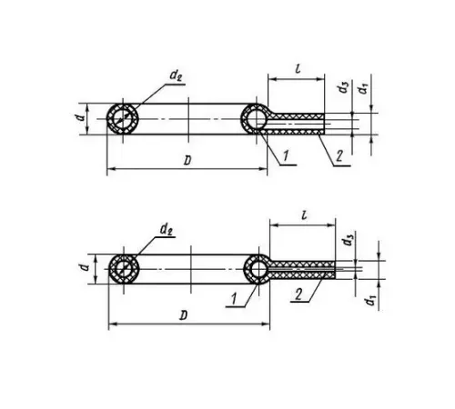 Резинотканевые прокладки полые круглого сечения в Полоцке