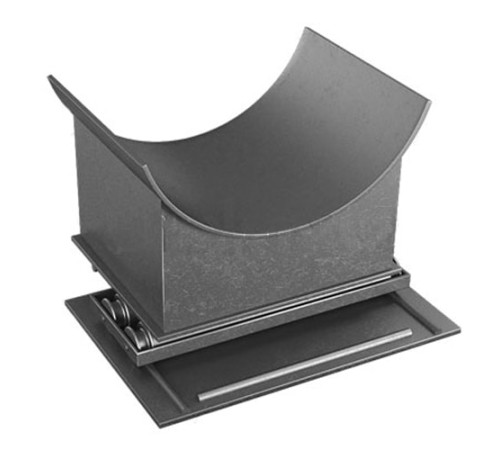 Стальные катковые опоры для трубопроводов в Полоцке