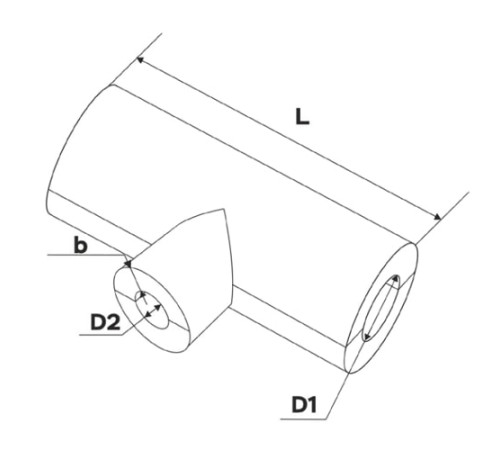Теплоизоляционные переходные тройники в Полоцке
