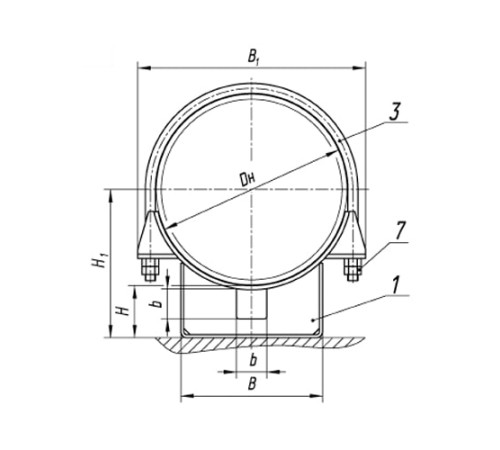 Опоры ТПР.05.29.00.000 для трубопроводов в Полоцке