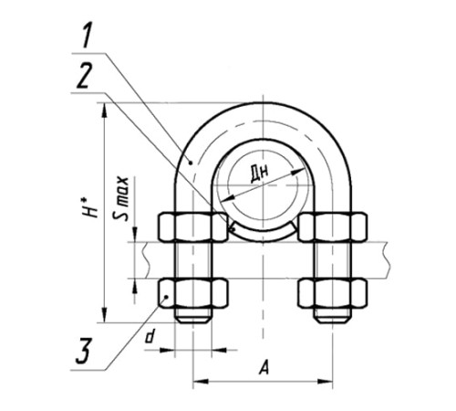 Опоры ТПР.10.14(1).00.000 в Полоцке