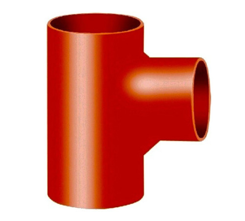 Безраструбные тройники 88° в Полоцке для канализации