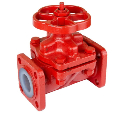 Запорные мембранные футерованные вентили-клапаны в Полоцке